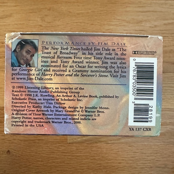 Harry Potter and the Chamber of Secrets Cassette Tape Set - Picture 5 of 7